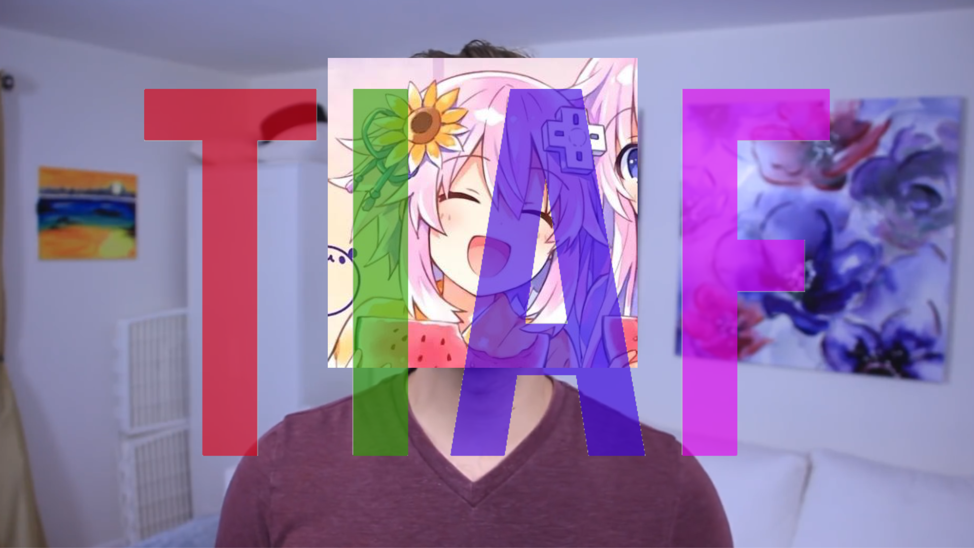 my avatar is super imposed over Jack’s films, with the letters, TIAF on top of that. This imitates YIAY